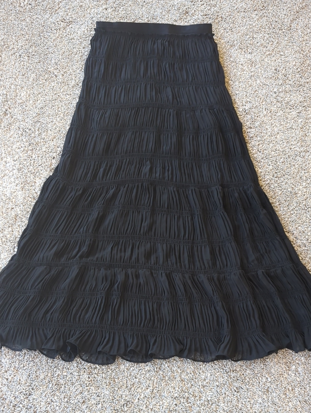 Max Studio London Maxi Skirt - Black S